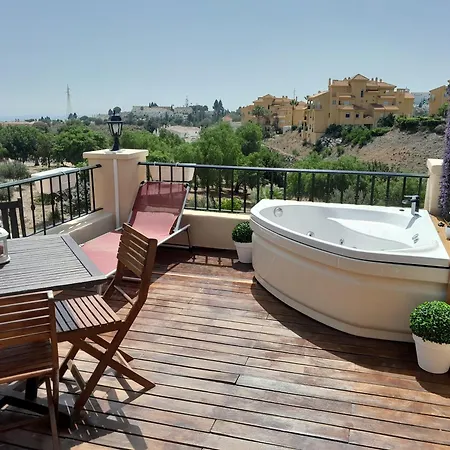 03573 3km From The With Sea Views And Jacuzzi!!!! Mijas