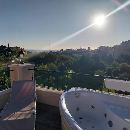 03573 3km From The With Sea Views And Jacuzzi!!!! Mijas
